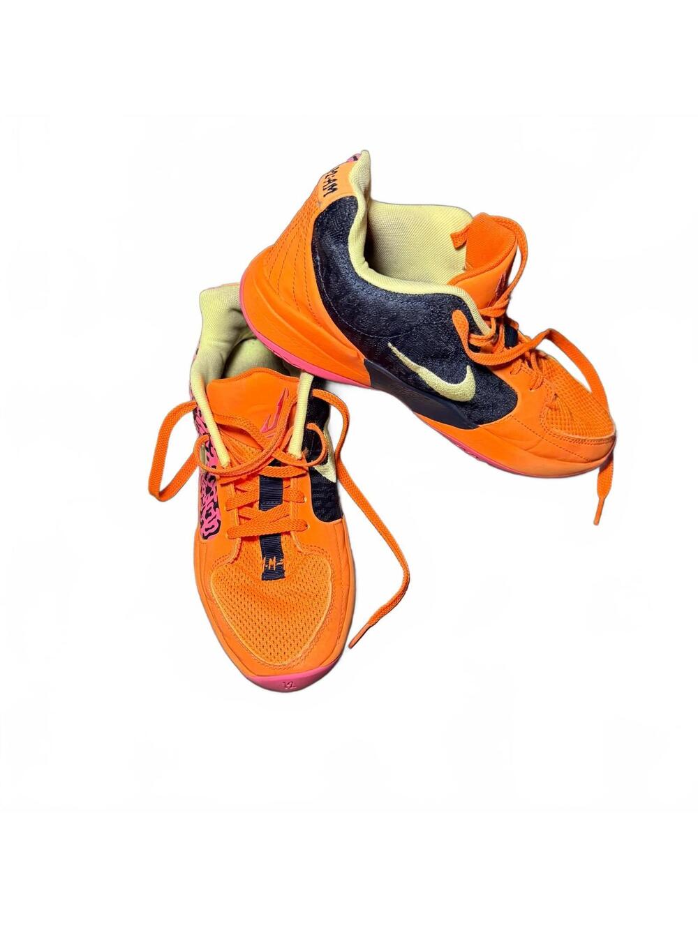 Nike Ja Morant “Poison Dart Frog” Basketball Shoes Kids 7y Orange Pink